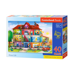 Puzzle 40 el.maxi house life