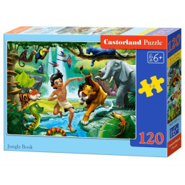 Puzzle 120el. jungle book