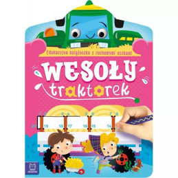 Wesoły traktorek z oczkami