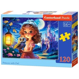 Puzzle 120el. princess owl