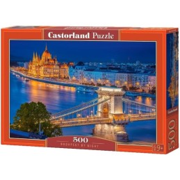 Puzzle budapest by night 500