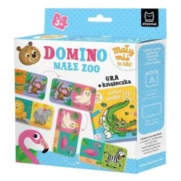 Domino małe zoo gra+książ....