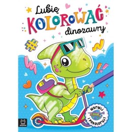 Lubię kolorować dinozaury...