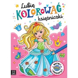 Lubię kolorować księżniczki...