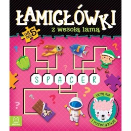 Łamigłówki z wesołą lamą 5+...