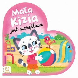 Mała kizia jest szczęśliwa...