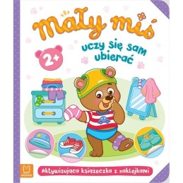 Mały miś uczy się sam...