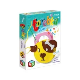 Moja torebka z filcu piesek...