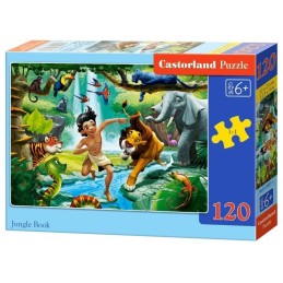 Puzzle 120el. jungle book...