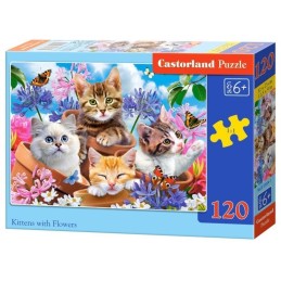 Puzzle 120el. kittens...