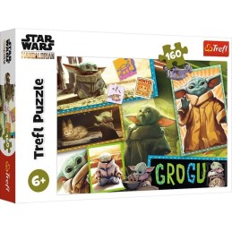 Puzzle 160 grogu TREFL
