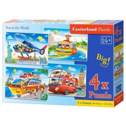 Puzzle 4w1 travel the world...
