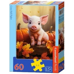 Puzzle 60el. cute fall...