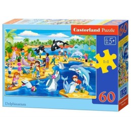 Puzzle 60el. dolphinarium...