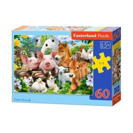 Puzzle 60el. farm friends...