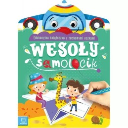 Wesoły samolocik z oczkami...