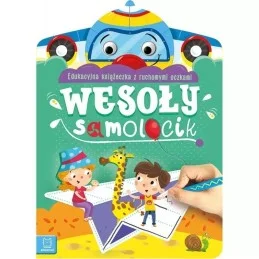 Wesoły samolocik z oczkami...