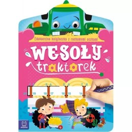Wesoły traktorek z oczkami...