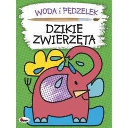 Woda i pędzelek dzikie...