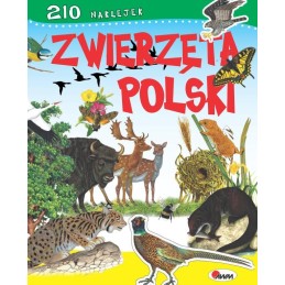ZWIERZĘTA POLSKI + NAKLEJKI